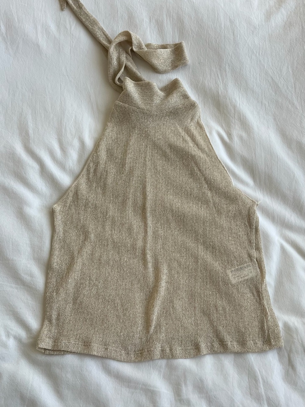 Summer halter wrap top